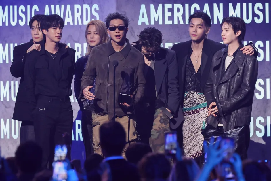 BTS Crowned Artist of the Year at American Music Awards, Extending World Record