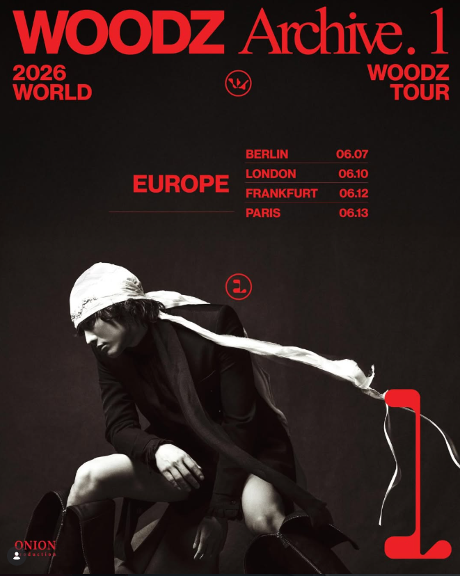 Woodz "Archive-1" Europe tour 2026