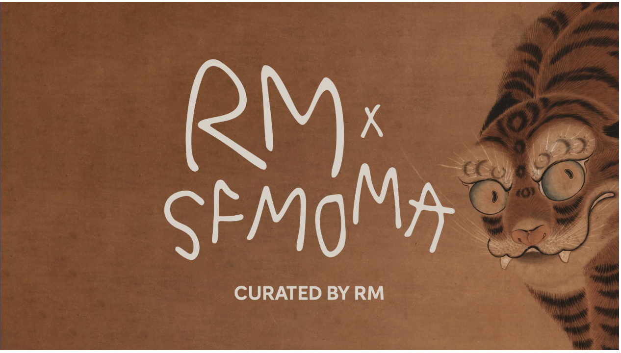 RM x SFMOMA: Between You and Me brings RM’s personal collection into conversation with works from around the world. Image courtesy of SFMOMA.
